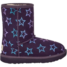 UGG Scarpe invernali UGG Toddler's Classic II Iridescent Stars - Nightshade /Purple