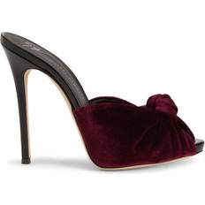 Giuseppe Zanotti Bridget 120mm Velvet Pumps - Red