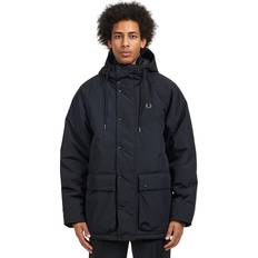 Fred Perry Jacken Fred Perry Padded Zip Through Jacket - Black