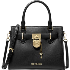 Michael kors hamilton Michael Kors Hamilton Small Leather Satchel - Black