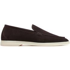 Scarosso Ludovica Suede Loafers - Brown
