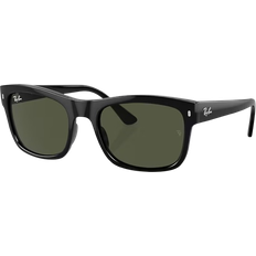 Adult - With prescription Sunglasses Ray-Ban Unisex Rb4428 Black Frame Green Lenses 56-21