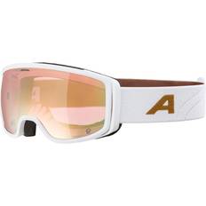 Alpina Attrezzatura da sci Alpina Bivio Q Skibrille Weiß