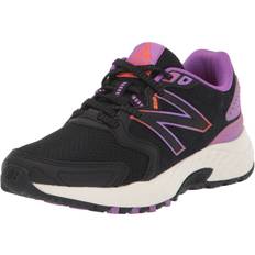 New Balance Womens 410 V7 Trail Running Shoe - Black/Purple