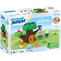 Playmobil junior Playmobil 1.2.3 Junior & Disney: Winnie's & Piglet's Tree House