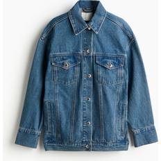 H&M Denim Jackets H&M Loose Denim Jacket - Blue