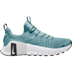 Blåa - Herr Träningsskor Nike Free Metcon 6 Training Shoe - Denim Turquoise/Black/Vast Grey