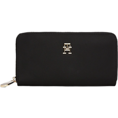 Tommy Hilfiger Cartera grande para mujer Poppy Th Large Za AW0AW15642 Negro