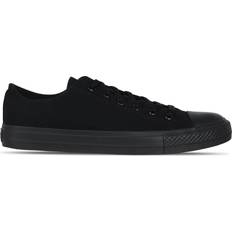 SoulCal Canvas Low Mens Trainers - Black