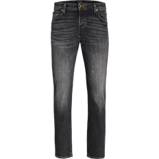 Jack jones mike Jack & Jones Mike Fox Cb 057 Tapered Fit Jeans - Black/Black Denim