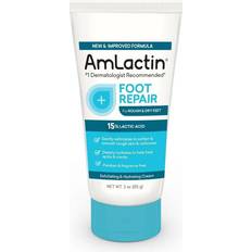 Fragrance-Free Foot Care AmLactin Foot Repair Cream with 15% Lactic Acid AHA 85g