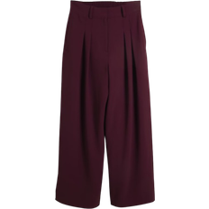 River Island Wide Leg Trousers - Red