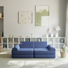 Hokku Designs Soft Foam Modular Play Couch Sofa