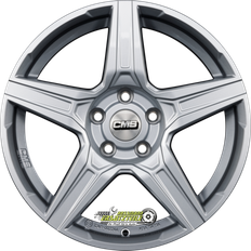 18" - Silbrig Autofelgen CMS C34 Racing Silver 7.5x18 ET48