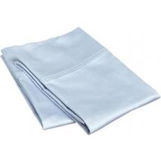 Egyptian Cotton Textiles 400 Thread Count Egyptian Cotton Pillowcase Set Pillow Case Blue