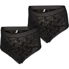 Mamalicious Maternity Underpants 2-pack Black