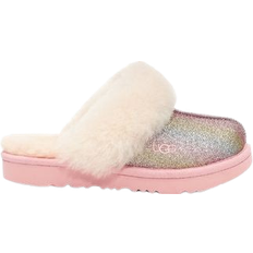 Tofflor fårskinn Barnskor UGG Kid's Cozy II Glitter - Metallic Rainbow