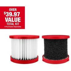 Milwaukee HEPA Wet Dry Vacuum Filter M18 M12 2-Pack