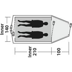 Outwell Cloud 2 Tent Green