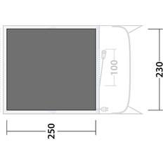 Outwell Tents Outwell Footprint San Antonio 2 Air