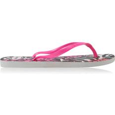 Rosa - Unisex Flip-Flops Havaianas Slim Animal Flip Flops - White/Pink