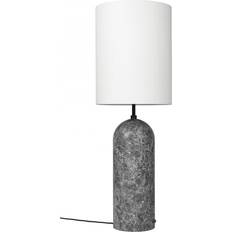 GUBI Gravity XL Grey Marble High White Floor Lamp