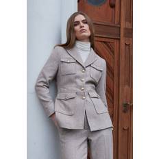 Bruuns Bazaar Overtøj Bruuns Bazaar Scarletbbbaki Jacket - Fallen Rock
