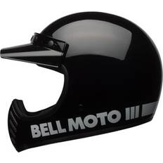 Bell Moto-3 Classic Black CROSSHJELM sort