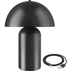 tectake Kade Retro Design Black Table Lamp