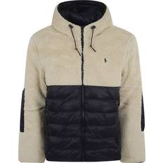 Ralph Lauren Abbigliamento esterno Ralph Lauren Insulated Hooded Jacket - Beige Chiaro/Marino