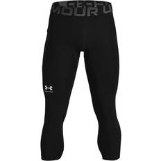 Men - White Tights Under Armour 3/4 Leggings - Black