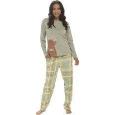 Highland Cow Cotton Jersey Pyjama Set