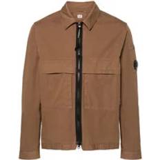 C.P. Company Tops C.P. Company Gabardine Shirt - Brown