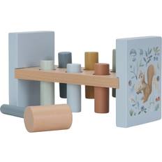 Little Dutch Shape Sorters Little Dutch Pounding Bench Forest Friends