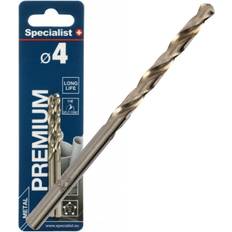 Elverktygstillbehör Specialist Borr För Metall Premium 4 x 75 mm 2 St