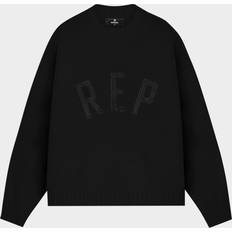 Represent Jumpers Represent Rep Knit Jumper - Black