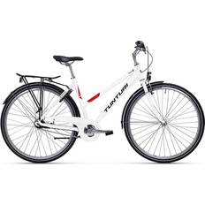 Tunturi Cityhybrid Parkway Dame White/Red