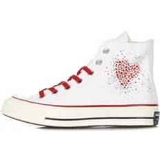 Converse Chuck Taylor 70 Red Heart Sneakers - White