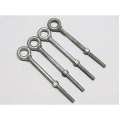 Securefix Direct X4 Galvanised Longshank Eyebolts 3/4" x 6"