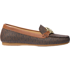 Unisex Moccasins Michael Kors Fulton Signature Logo - Brown