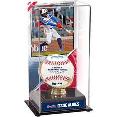 Atlanta Braves Sports Fan Products Fanatics Authentic Ozzie Albies Atlanta Braves Gold Glove Display Case with Image