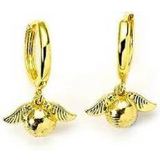 Harry Potter Örhängen Harry Potter Golden Snitch Earrings - Guldfärgad