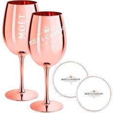 Rose Gold Glasses Moët & Chandon Ibiza Imperial Champagne Glass 2pcs