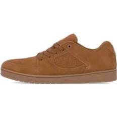 éS Brown Skate Shoes with Gum Sole - Brown