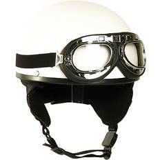 Oldtimer Half Shell Helmet - Matt White