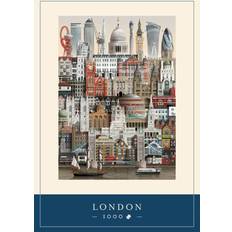 Puslespil – london Martin Schwartz London 1000 Pieces