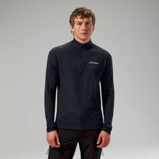 Berghaus Man Jumpers Berghaus Ivyhill Half Zip Top - Black