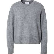 & Other Stories Bekleidung & Other Stories Pullover Mit Rundhalsausschnitt Meliertem Grau