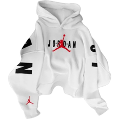 Vrouw - Wit Kleding NIKE Jordan Basketball Print Oversized Hoodie Unisex - White