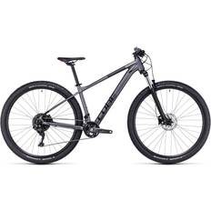 Cube 29" Mountainbike Cube Aim EX Hardtail MTB 29'' 2023 Grey/Red Unisex